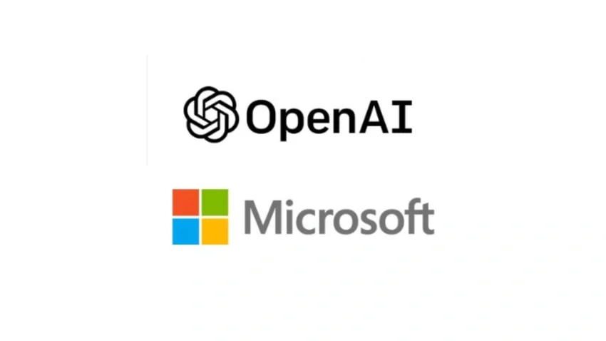 OpenAI and Microsoft Logo