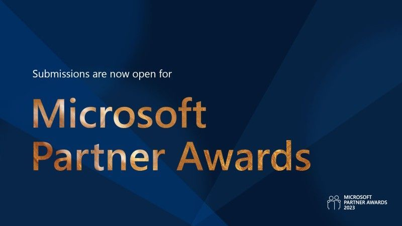 Microsoft Partner Awards poster