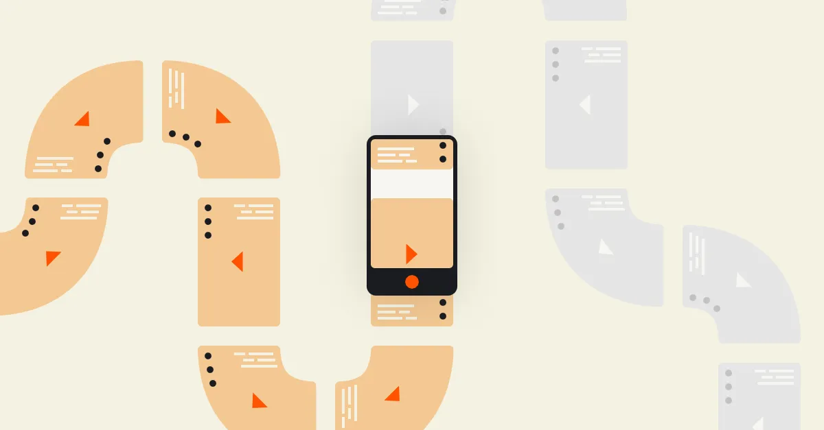 A digital marketing strategy showing AI personalization in B2B marketing with a focus on voice search optimization.