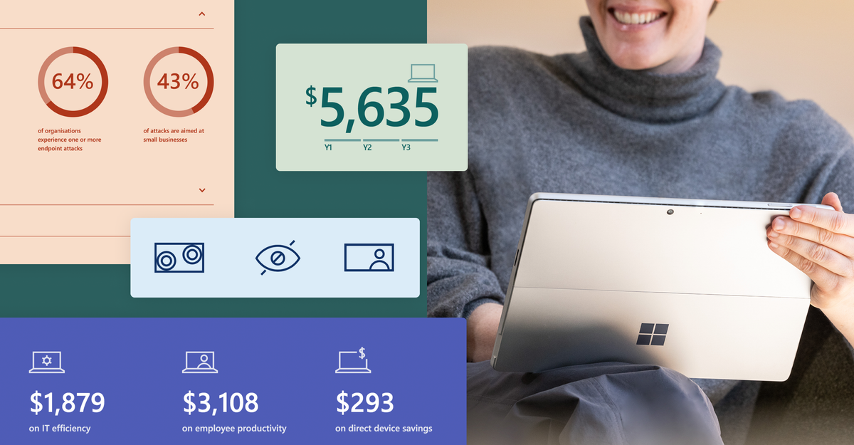 Smart sales content for Surface