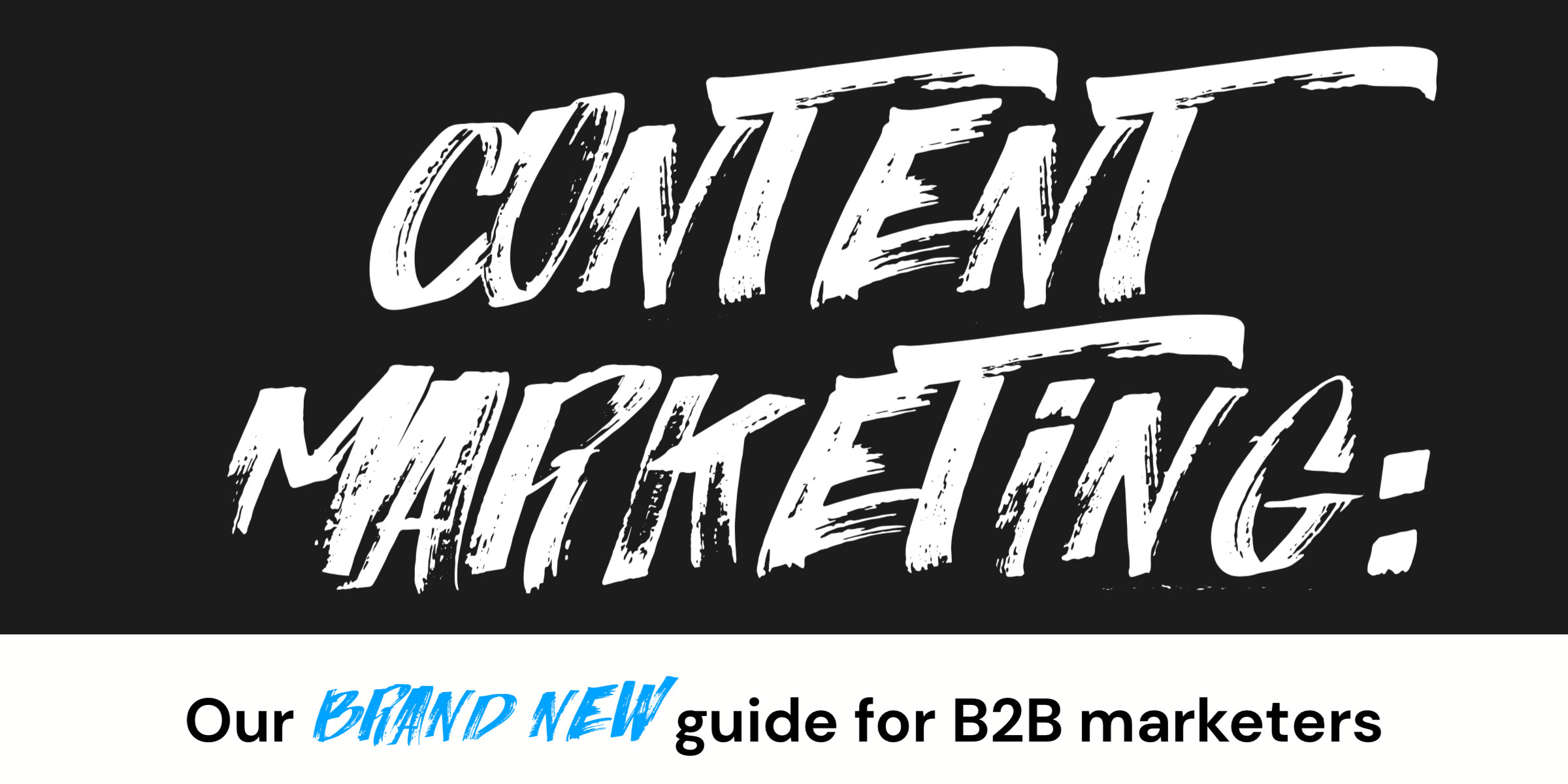 Ebook cover Content Marketing