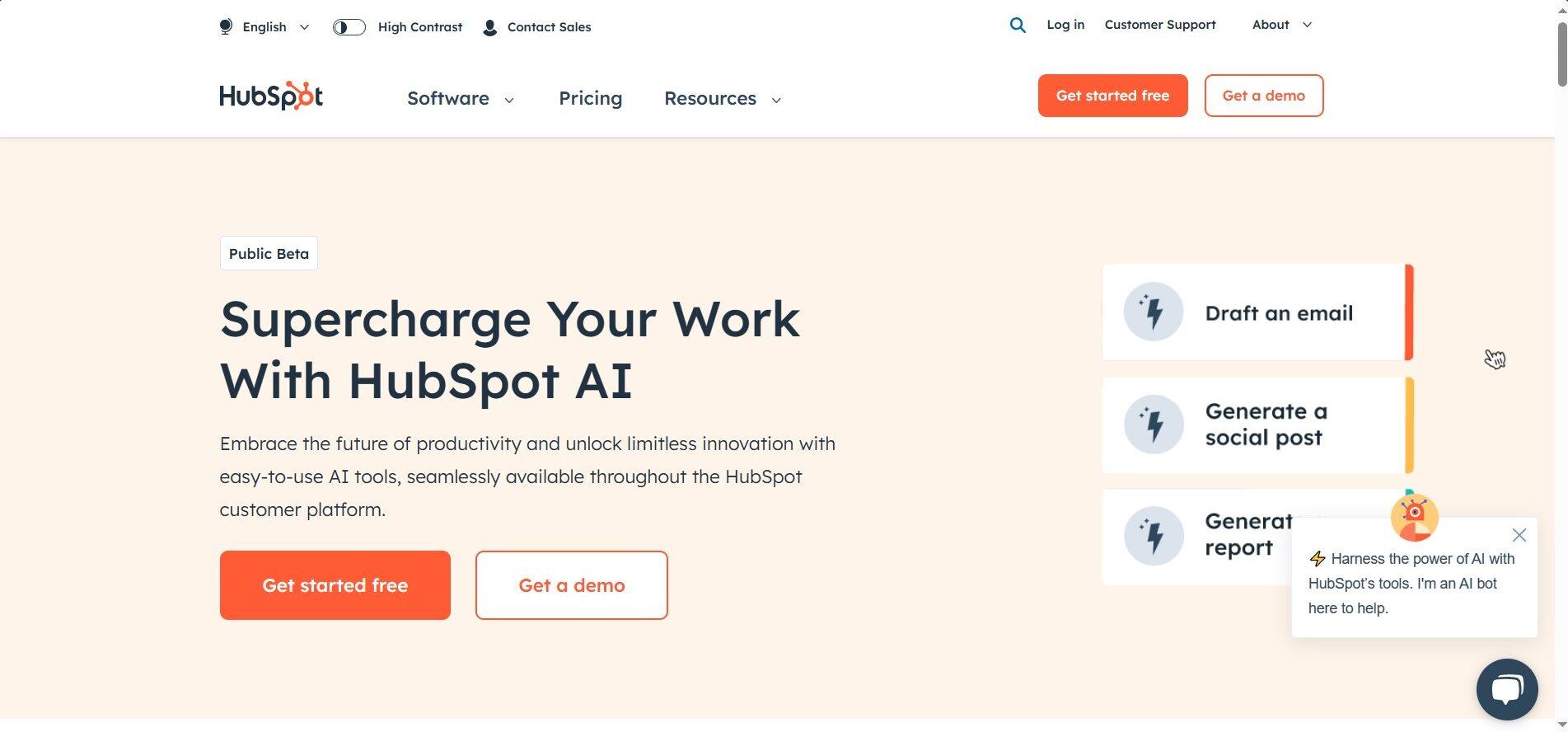 HubSpot AI